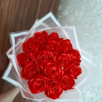 گل روبانی|گل مصنوعی|تاکستان, |دیوار