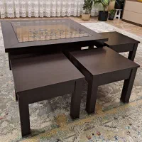 میز جلو مبلی چوبی
