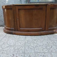 بوفه چوبی و شیشه ای|بوفه، ویترین، کنسول|بجنورد, |دیوار