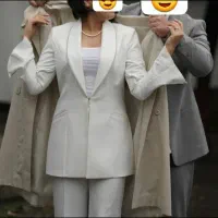 کت و شلوار سفید عروس