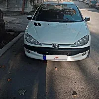 ۲۰۶ تیپ ۲ سفید کارخانه  سفارش فرانسه درحد صفر