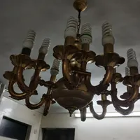 لوستر۱۵شعله اصل اصل آبطلا|لوستر و چراغ آویز|تهران, جوادیه|دیوار