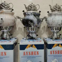 سماور گازی ۶ لیتری بدون کوره*آکبند*(فضائی)