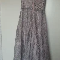 لباس مجلسی سنگ دوزی یاسی رنگ|لباس|ری, سرتخت|دیوار