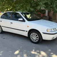 سمند ef7 سفید بی رنگ