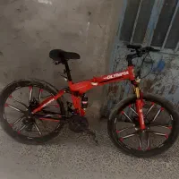 دوچرخه ۲۶تاشو دنده ای ترمز دیسکی رینگ اسپرت|دوچرخه، اسکیت، اسکوتر|زاهدان, |دیوار