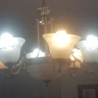 لوستر کلاسیک ۶ شاخه و ۳ شاخه