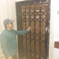 حفاظ آکاردونی تسمه 2/۵ لولا سه تیکه قفل مخفی|مصالح و تجهیزات ساختمان|خرم‌آباد, |دیوار