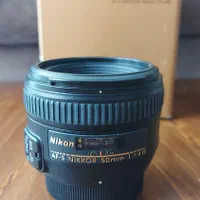 لنز ۵۰ نیکون f1.4