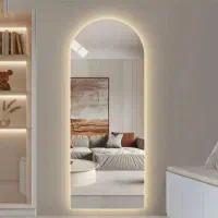 آینه دفرمه وگنبدی ودایره بک لایت باکس دار|آینه|الوند, |دیوار