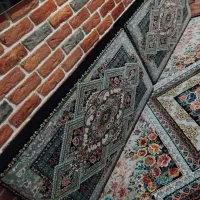 یک جفت پشتی فرش ماشینی|پشتی|قدس, شهر‌قدس|دیوار