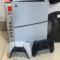 کنسول PS5 Slim دیسک خور دو دسته