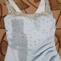 لباس مجلسی آبی روشن