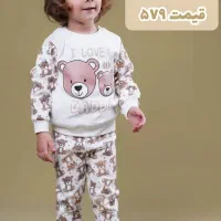 بلوز شلوار پنبه پاییزی بچگانه و نوزادی