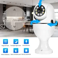 دوربین مدار بسته لامپی بی سیم مدل V380