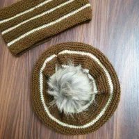 کلاه و شال بافتنی|لباس|رشت, تازه آباد|دیوار