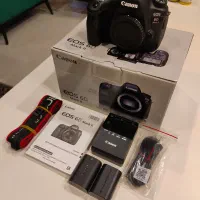 دوربین کانن (Canon 6D Mark II) بهمراه باطری اضافی|دوربین عکاسی و فیلم‌برداری|تهران, تهرانپارس غربی|دیوار