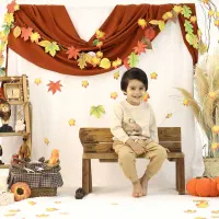 عکاسی کودک بل دکور پاییز
