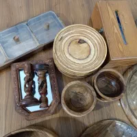 سرویس  پذیرایی چوب گردو|ظروف سرو و پذیرایی|ساری, |دیوار