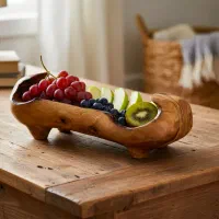 ظرف چوبی دست ساز|ظروف سرو و پذیرایی|تهران, شهرک آزادی|دیوار