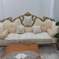 مبل هفت نفره با غذا خوری هشت نفر|مبلمان خانگی و میز عسلی|آستارا, |دیوار