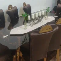 میز ناهار خوری ۸ نفره|میز و صندلی غذاخوری|طبس, |دیوار