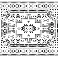 تابلو دکوراتیو (شابلون مهد)