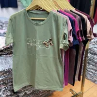 تیشرت آستین دکمه دار