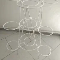 جا گلدانی سفید