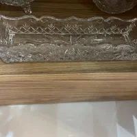 کریستال قندان میوه خوری شیرینی خوری سیلویا قوری