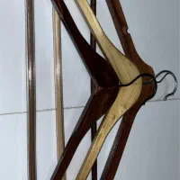 استقامت چوبکار چوب لباسی رخت آویز طرح چوب ۳۴رگال