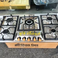 اجاق گاز استیل / رومیزی توکار shooa کد h89