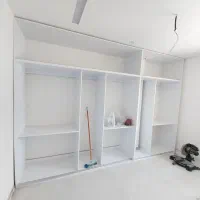 ساخت ونصب کابینت کمد دیواری|جاکفشی، کمد، دراور|رشت, حومه رشت|دیوار