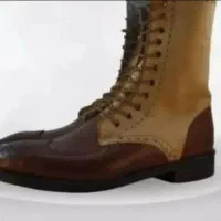 بوت چرم ، نیم بوت ، کفش مردانه شیک و لاکچری