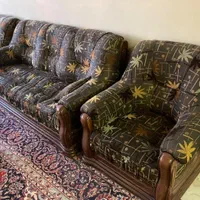 مبل راحتی ۷نفره با میز جلو مبلی