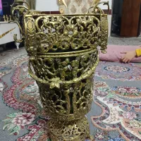 سطل کاغذ دسمالی برنز درحده صفر