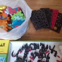 الفبای آهنربایی فارسی|لوازم التحریر|آمل, |دیوار