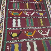 سه تخته گلیم دستباف قشقایی با ابعاد مختلف|گلیم، جاجیم، گبه|شیراز, پشم شیشه|دیوار