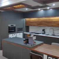 کابینت های گلاس مات وچوب|مصالح و تجهیزات ساختمان|اهواز, کیانپارس |دیوار