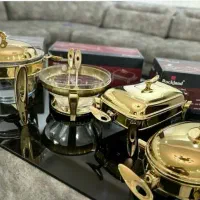 سرویس سوفله خوری ۴تایی طلایی