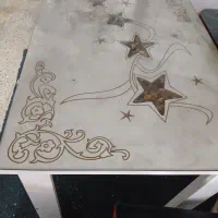 میزنهارخوری ۴ نفره ام دی اف کارکرده