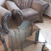 مبلمان راحتی ۷ نفره|مبلمان خانگی و میز عسلی|قم, باجک یک|دیوار