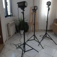 فلاش عکاسی ست کامل|دوربین عکاسی و فیلم‌برداری|گرگان, |دیوار