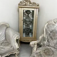 مینی ویترین چوب راش کاملا نو و سالم