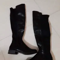 بوت چرم تا زانو