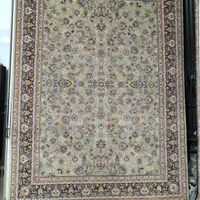 فرش نخ ابریشمی ب شرط جسم داغ و نسوز بودن صد در صد|فرش|کرمان, |دیوار