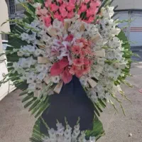 تاج گل ترحیم افتتاحیه (مستقیم از بازارگل)|گل و گیاه طبیعی|تهران, سیمای ایران|دیوار