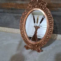 آینه و شمعدان مسی