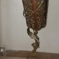 سطل و جا دستمال برنز