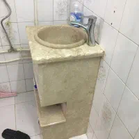سنگ روشویی با شیر